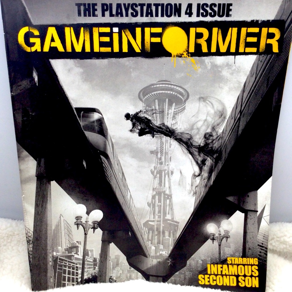 Vintage game informer magazine. Yr 2013 PlayStation 4 edition.